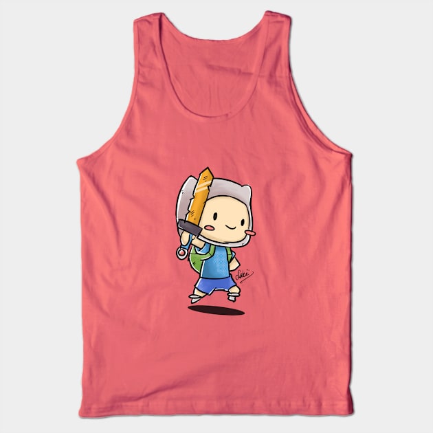 FINN THE HUMAN Tank Top by KEMOSABE